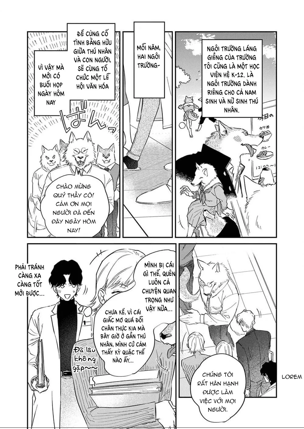 YÊU ĐƯƠNG CÙNG CHÀNG SÓI Chapter 1 Trang 26