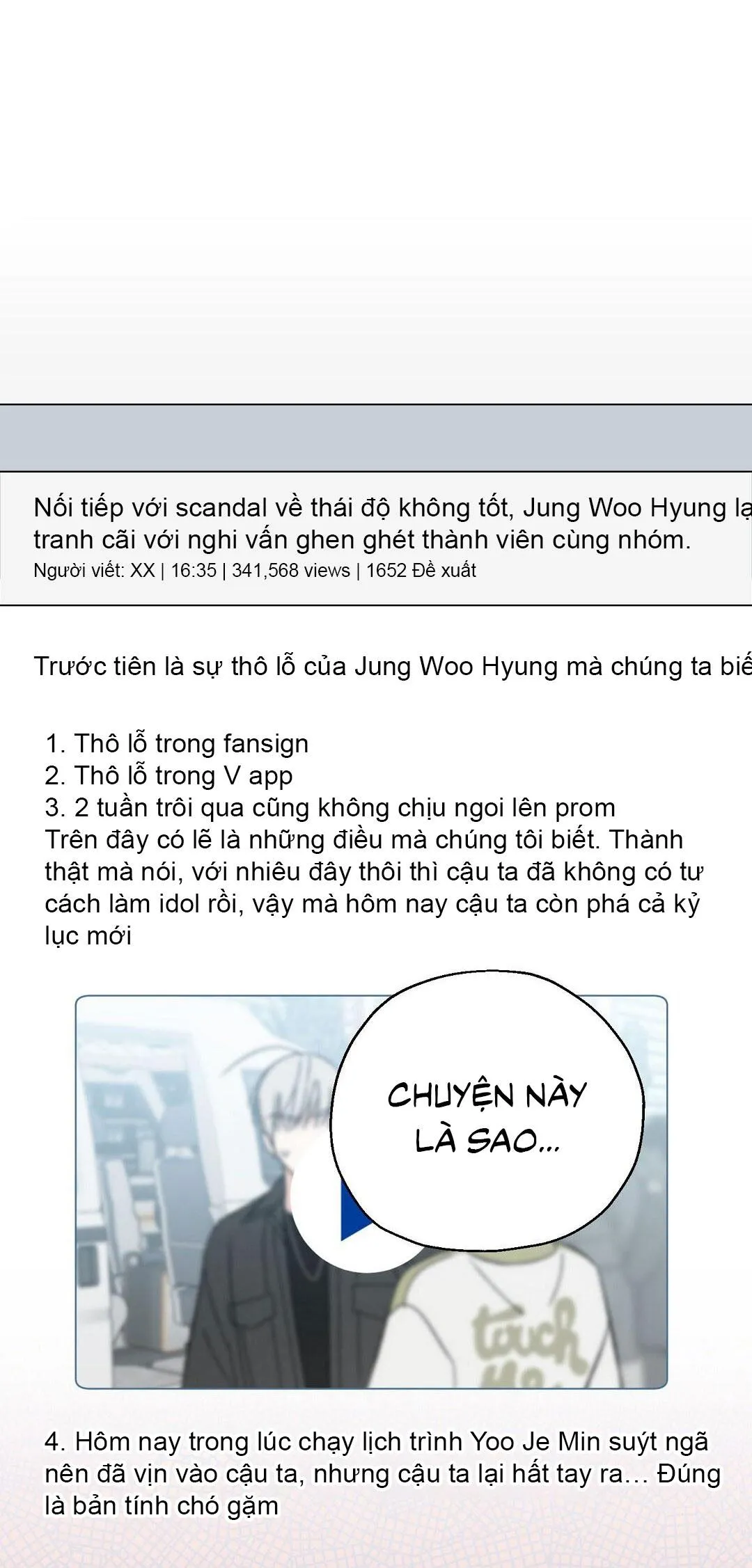 Yêu fan đừng yêu tôi Chapter 18 Trang 18