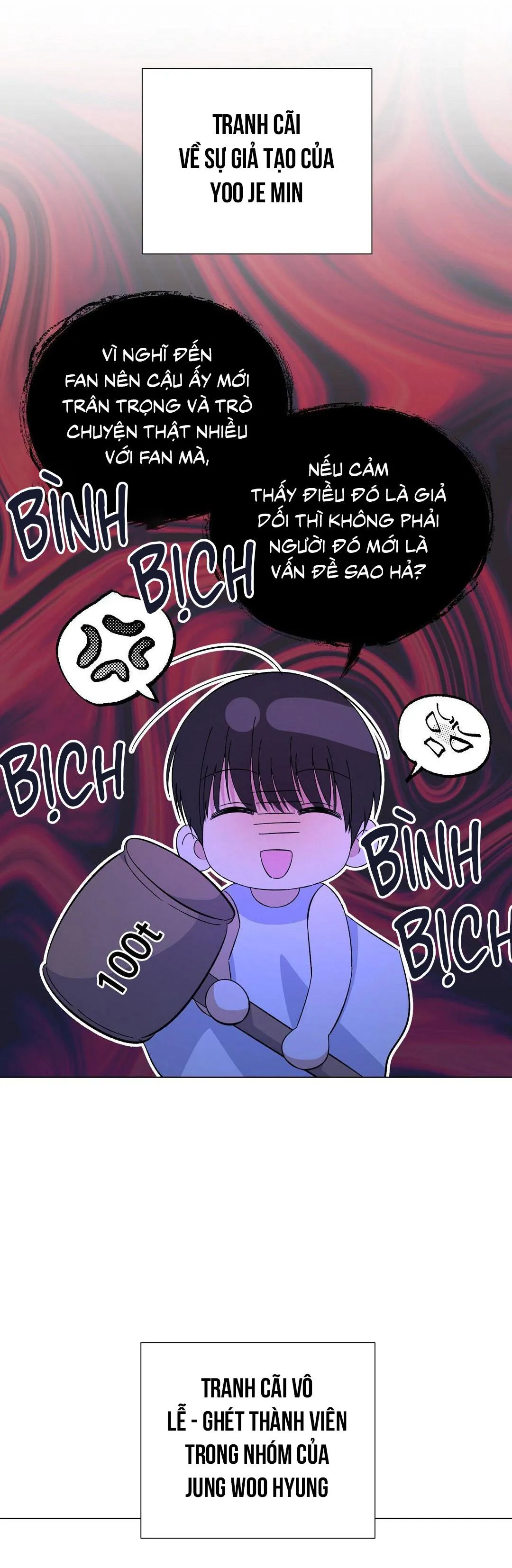 Yêu fan đừng yêu tôi Chapter 18 Trang 31