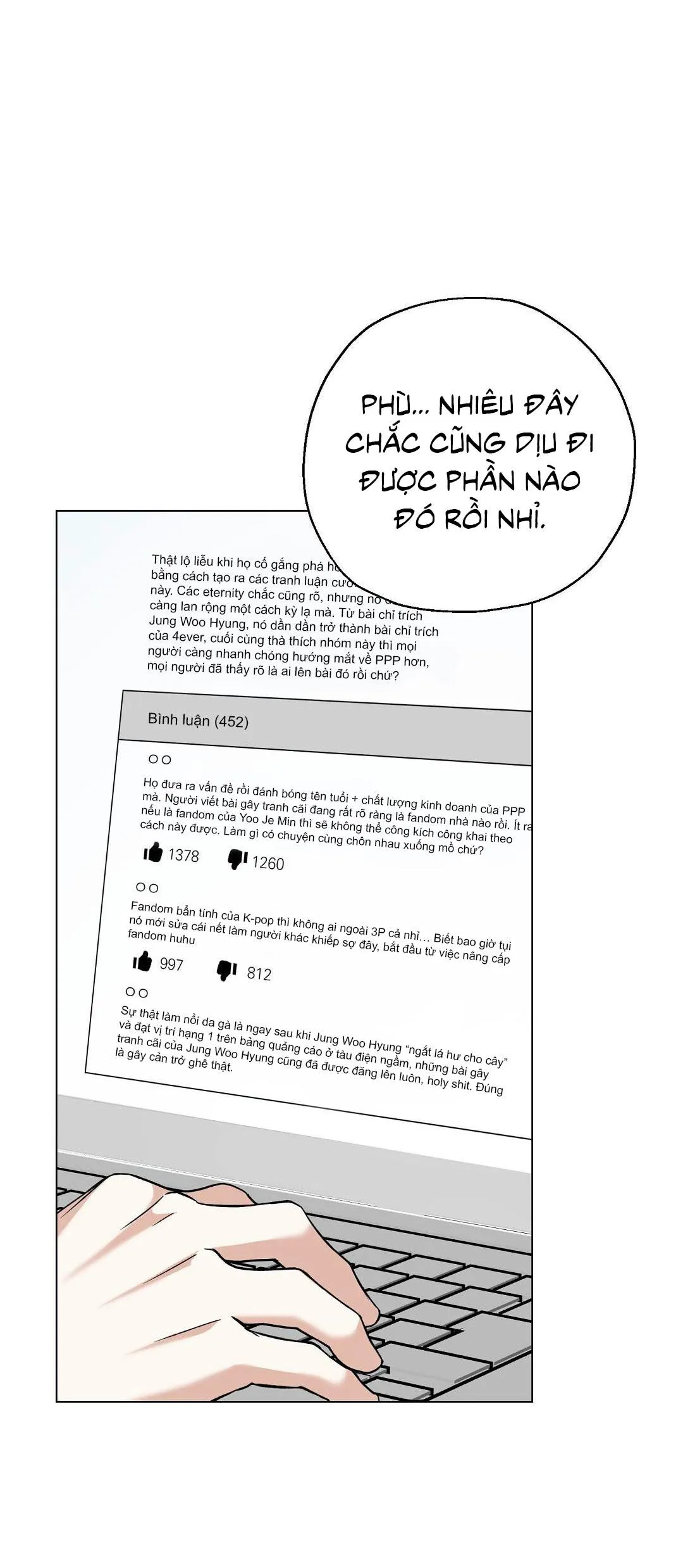 Yêu fan đừng yêu tôi Chapter 18 Trang 33