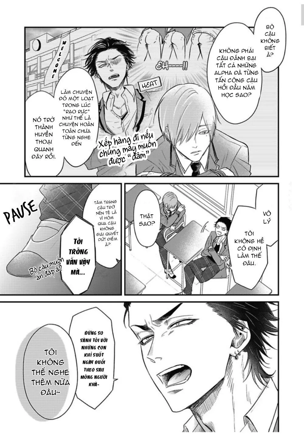 YURI Azul Pop One's Cherry Chapter 1 Trang 9