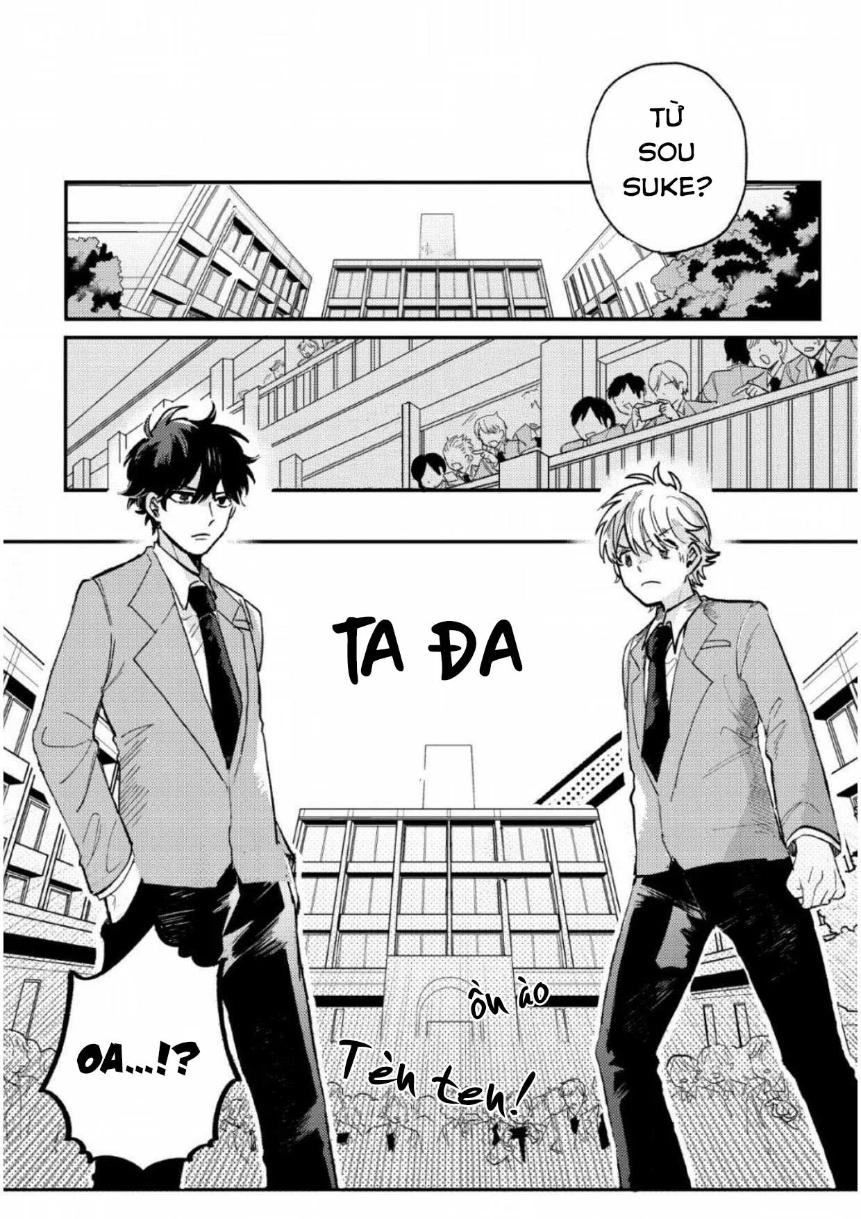 Zen'in Kiritsu! Shiritsu BL Gakuen Koutou Gakkou Chapter 5 Trang 9