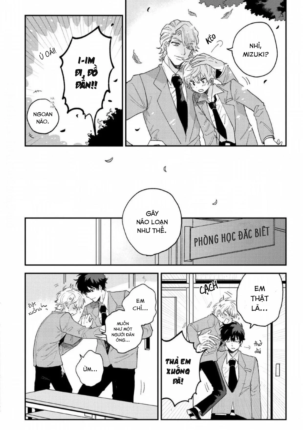 Zen'in Kiritsu! Shiritsu BL Gakuen Koutou Gakkou Chapter 5 Trang 15