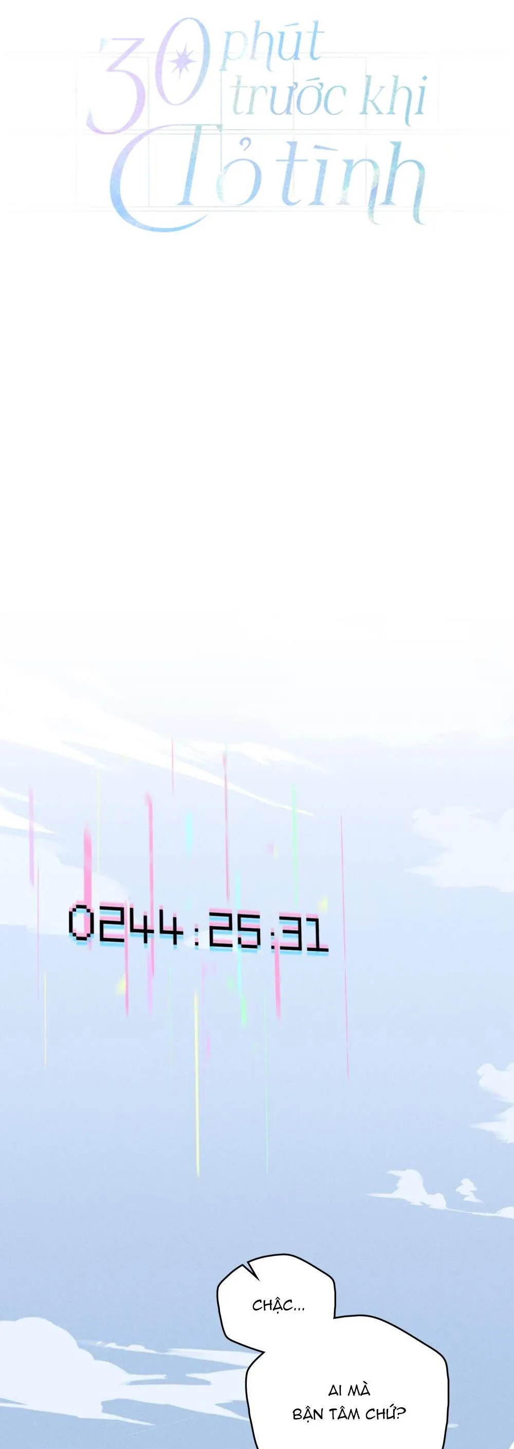 30 PHÚT TRƯỚC KHI TỎ TÌNH Chapter 13 Trang 6