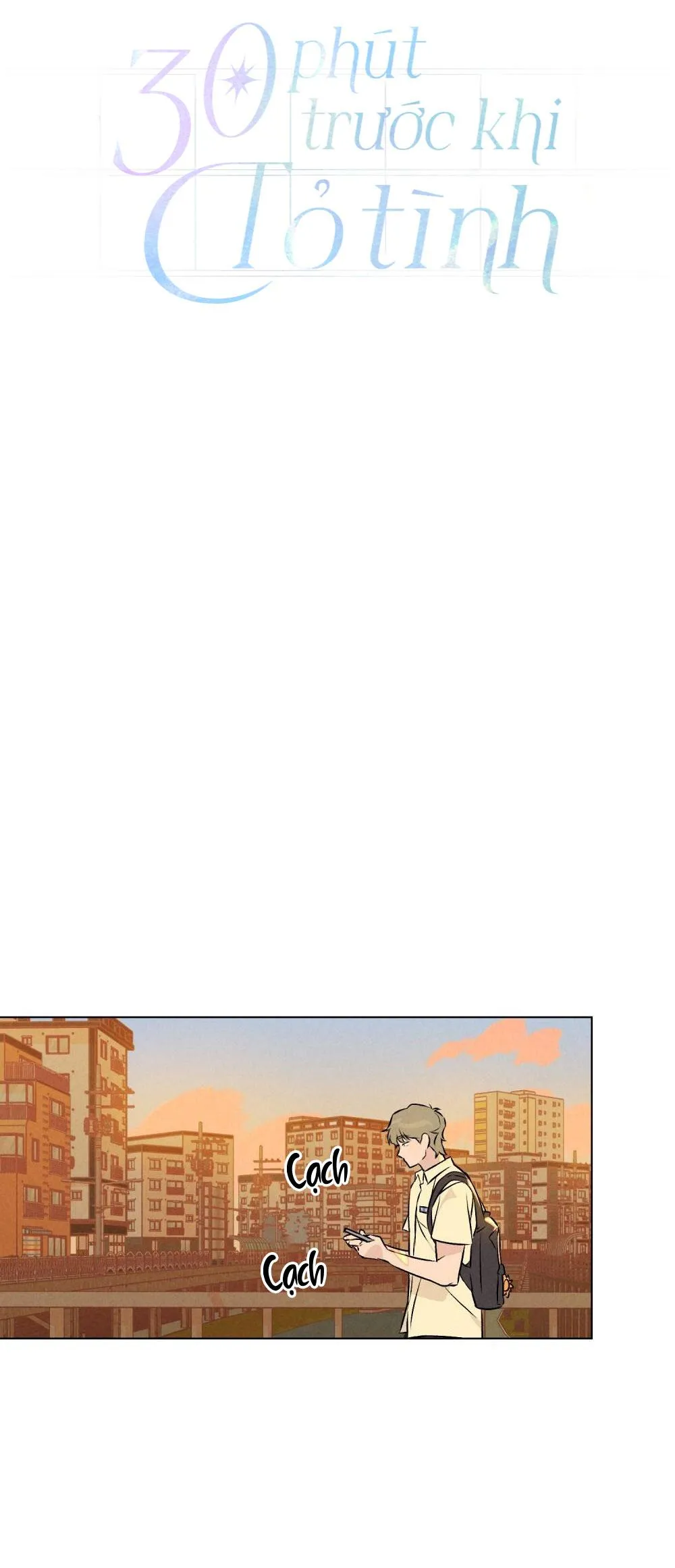 30 PHÚT TRƯỚC KHI TỎ TÌNH Chapter 18 Trang 8