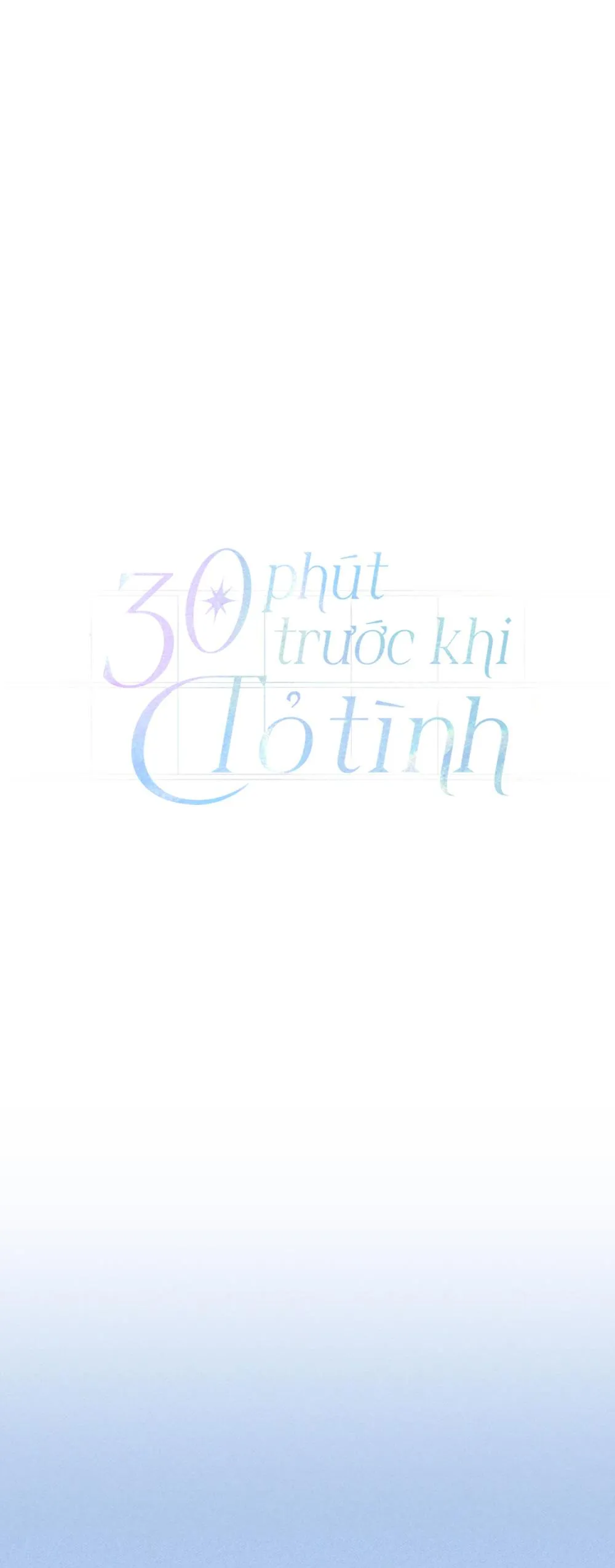 30 PHÚT TRƯỚC KHI TỎ TÌNH Chapter 20 Trang 26