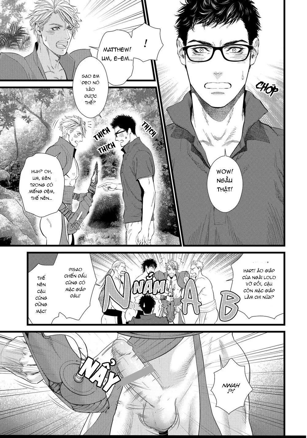 8 CHÀNG TRAI ĐẤU KIẾM TRÊN ĐẢO Chapter 6 Trang 7