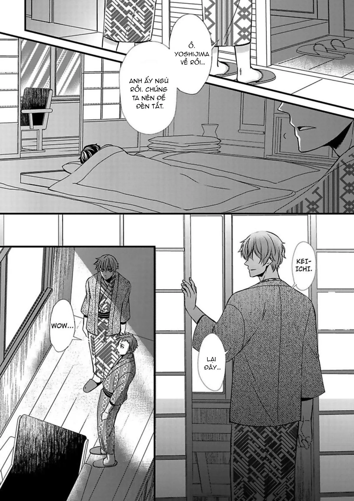 Cuộc chơi ba người của trai thẳng - Hai chàng trai đang theo đuổi tôi Chapter 10 Trang 6