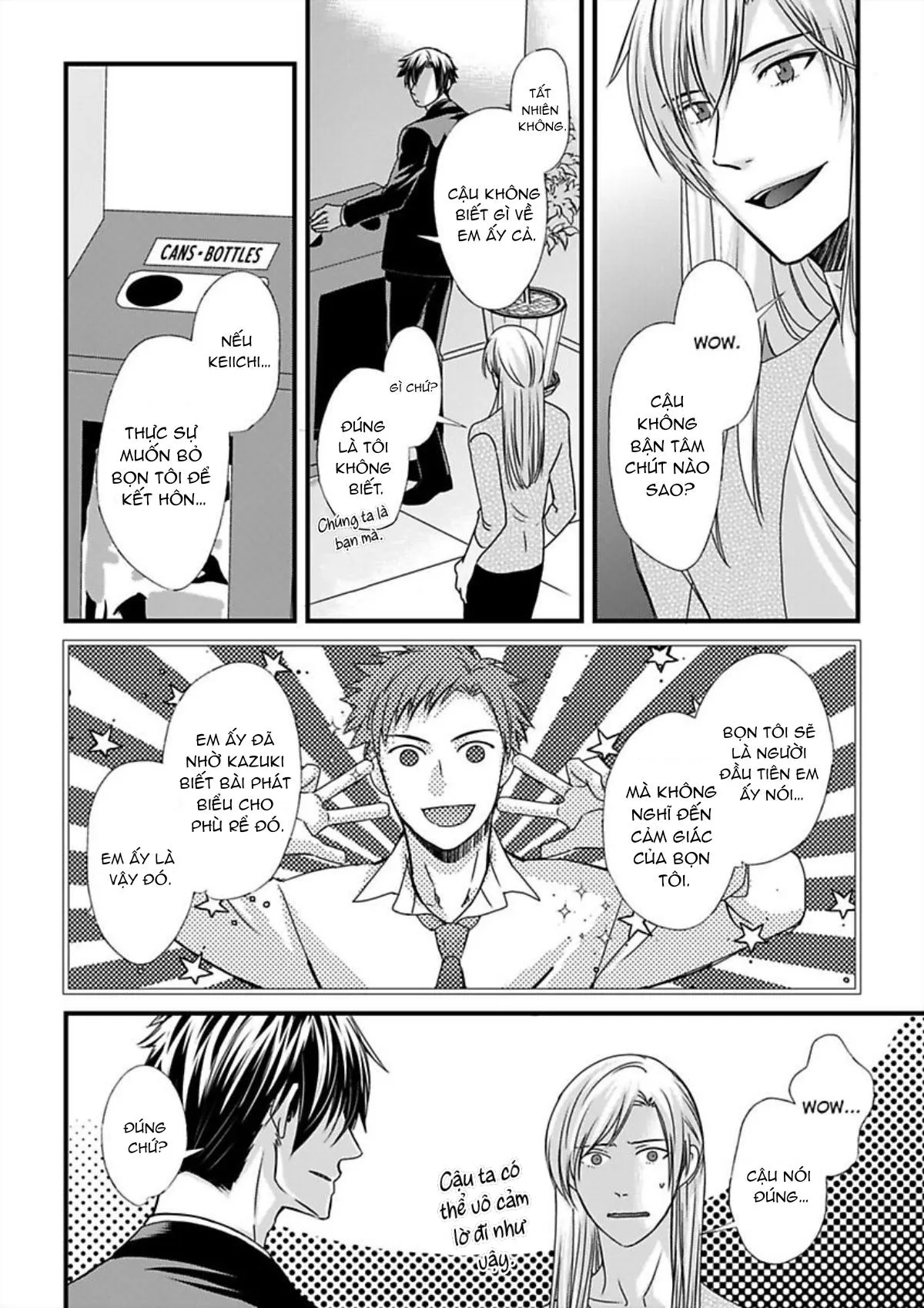 Cuộc chơi ba người của trai thẳng - Hai chàng trai đang theo đuổi tôi Chapter 11 Trang 24