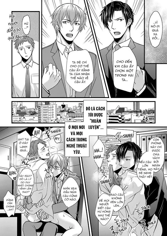 Cuộc chơi ba người của trai thẳng - Hai chàng trai đang theo đuổi tôi Chapter 2 Trang 3