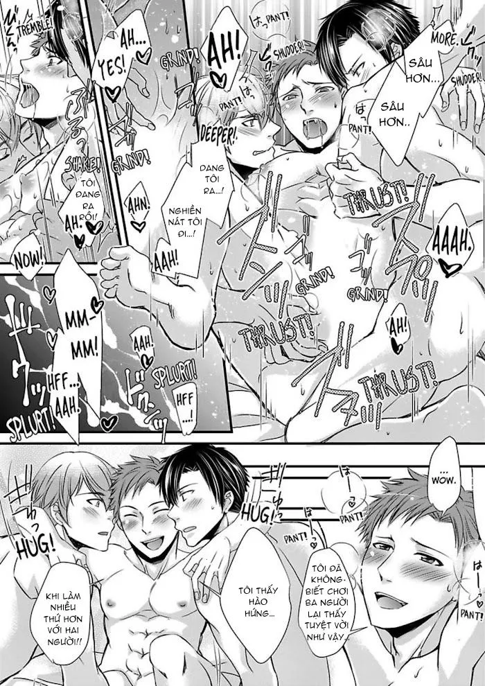 Cuộc chơi ba người của trai thẳng - Hai chàng trai đang theo đuổi tôi Chapter 2 Trang 26