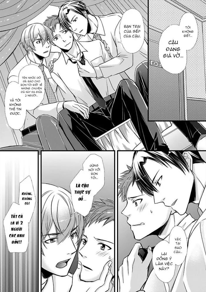 Cuộc chơi ba người của trai thẳng - Hai chàng trai đang theo đuổi tôi Chapter 4 Trang 10
