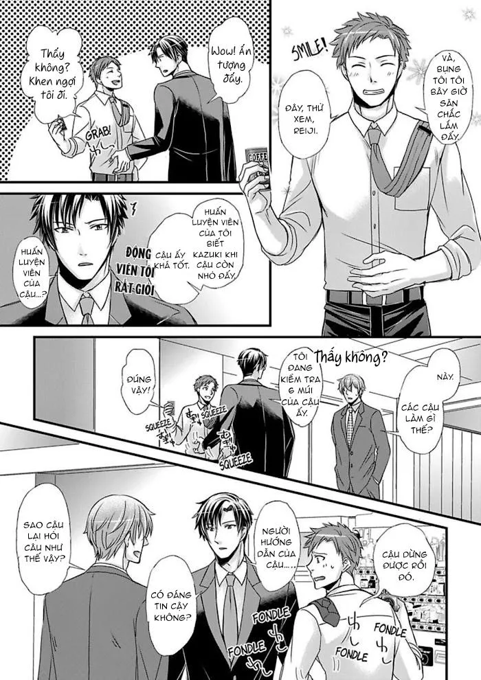 Cuộc chơi ba người của trai thẳng - Hai chàng trai đang theo đuổi tôi Chapter 5 Trang 12