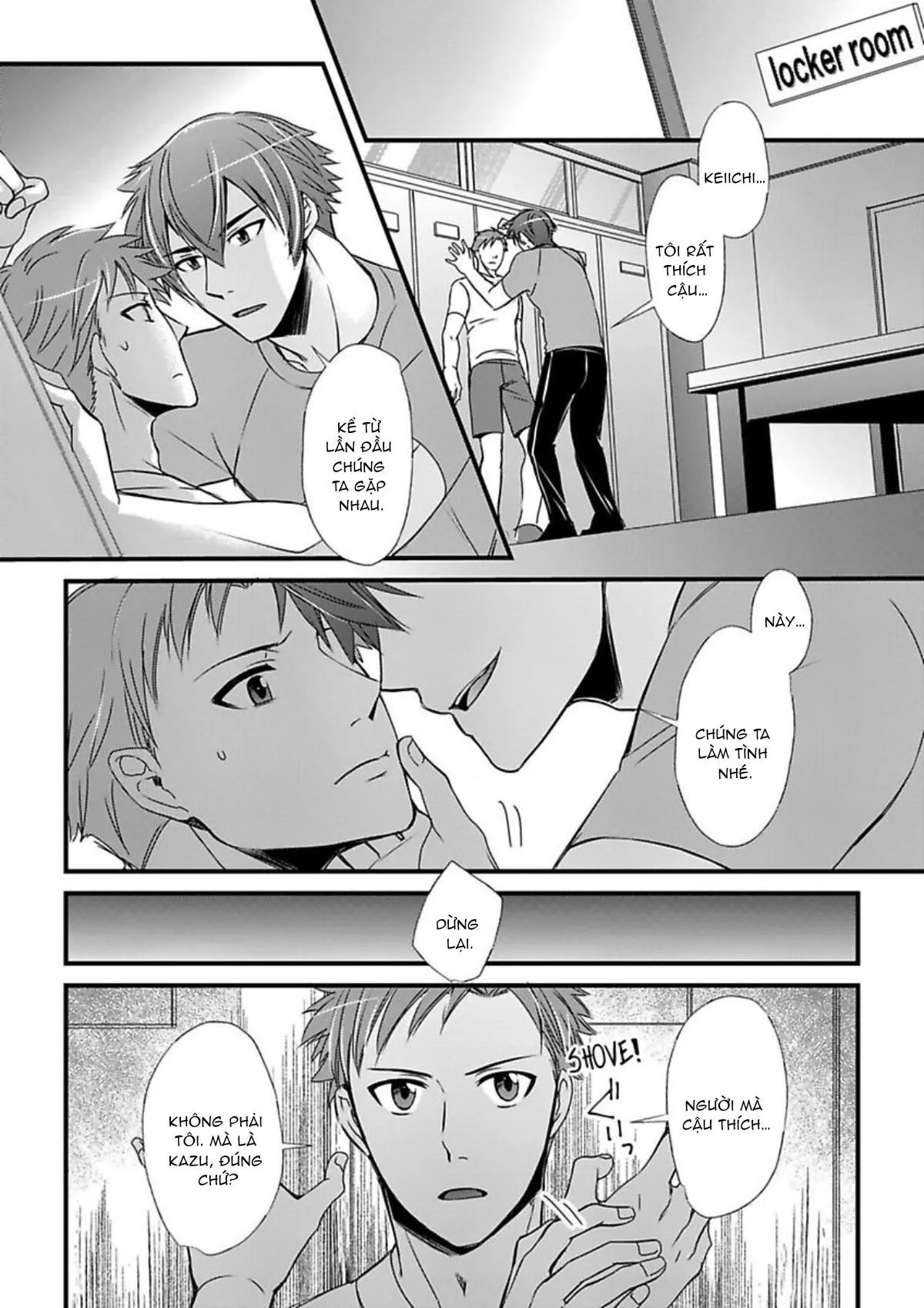 Cuộc chơi ba người của trai thẳng - Hai chàng trai đang theo đuổi tôi Chapter 6 Trang 8