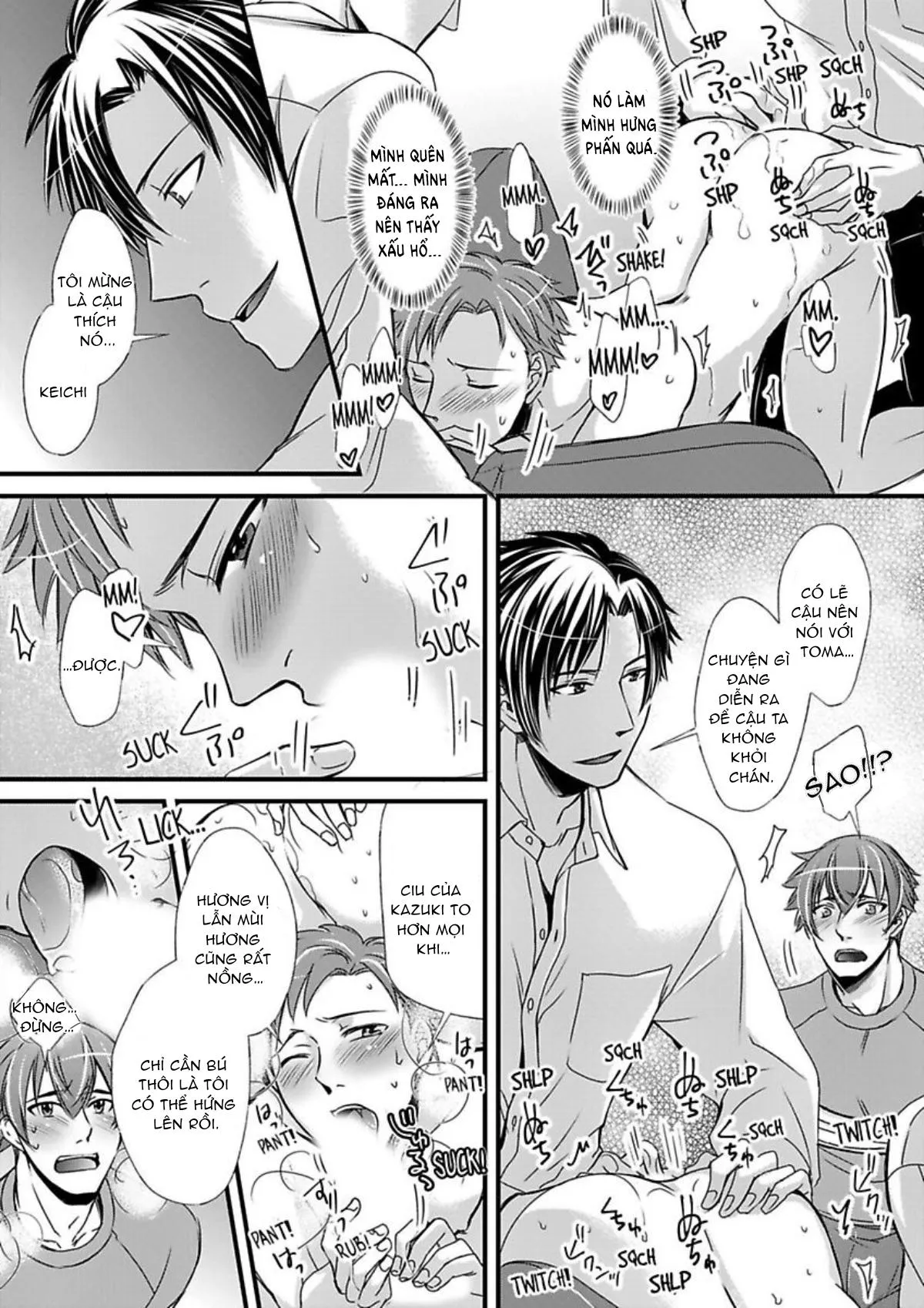 Cuộc chơi ba người của trai thẳng - Hai chàng trai đang theo đuổi tôi Chapter 6 Trang 20