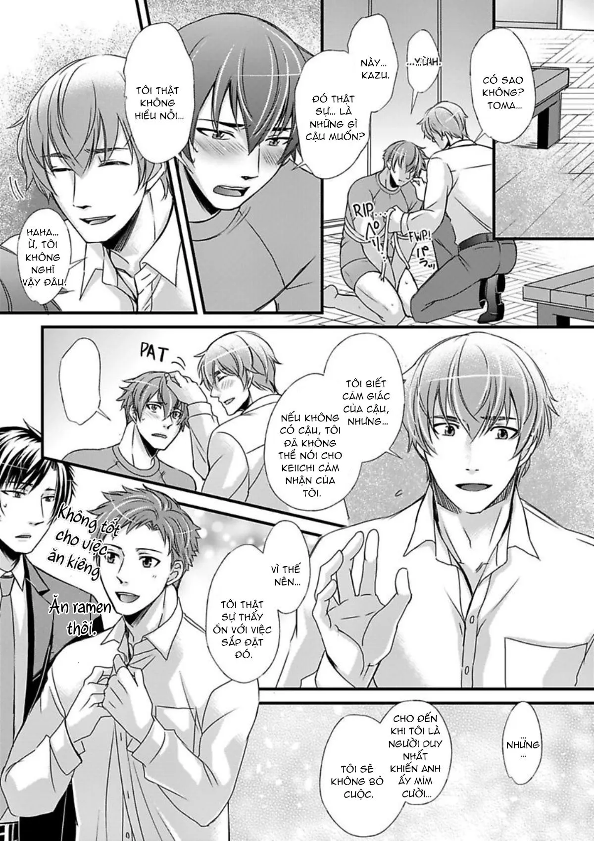 Cuộc chơi ba người của trai thẳng - Hai chàng trai đang theo đuổi tôi Chapter 6 Trang 26