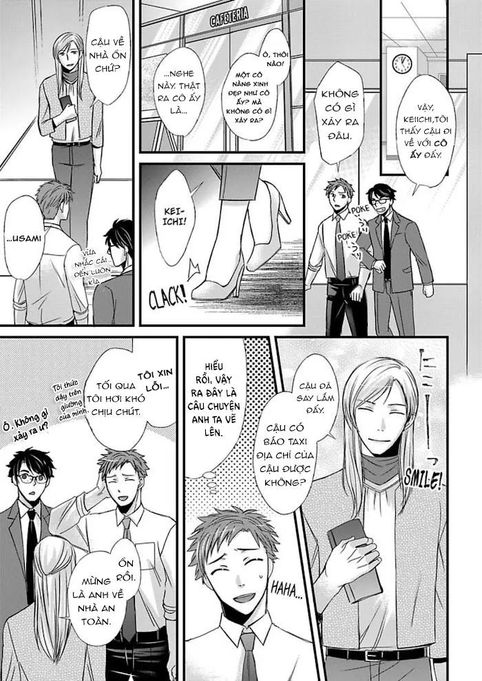 Cuộc chơi ba người của trai thẳng - Hai chàng trai đang theo đuổi tôi Chapter 7 Trang 9