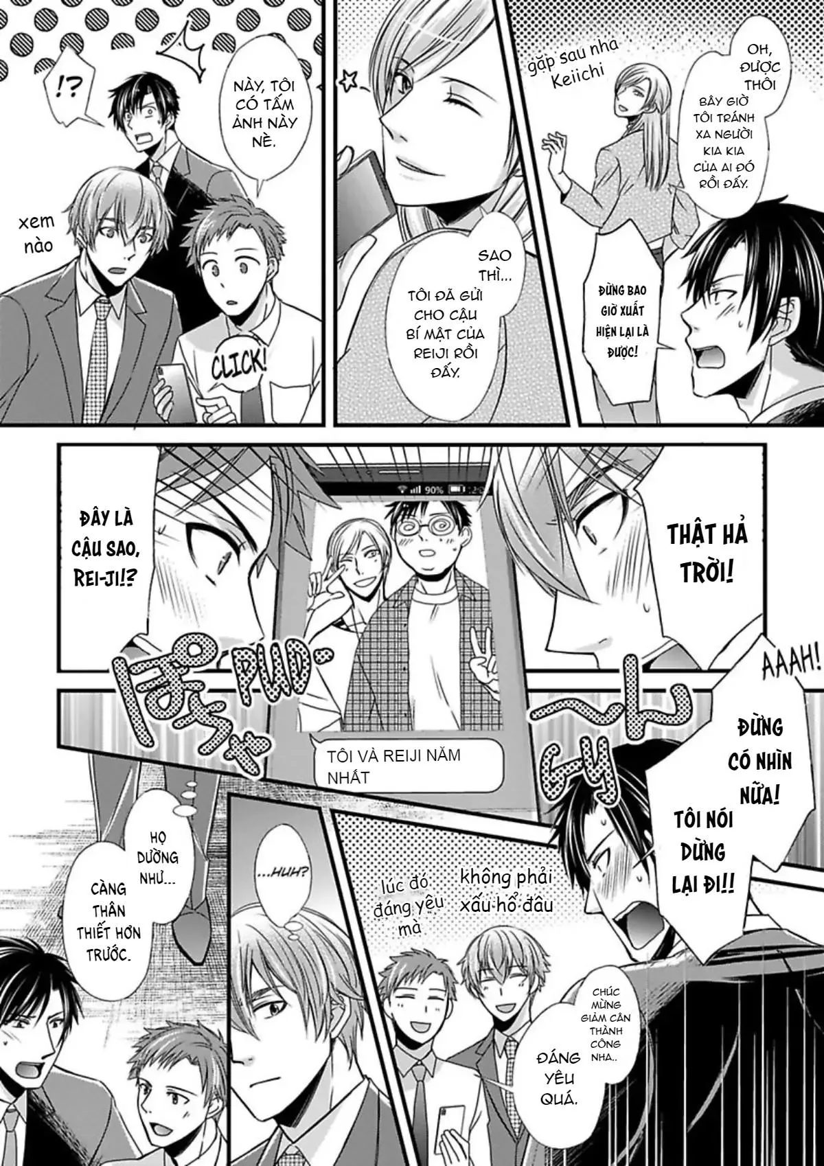 Cuộc chơi ba người của trai thẳng - Hai chàng trai đang theo đuổi tôi Chapter 8 Trang 25