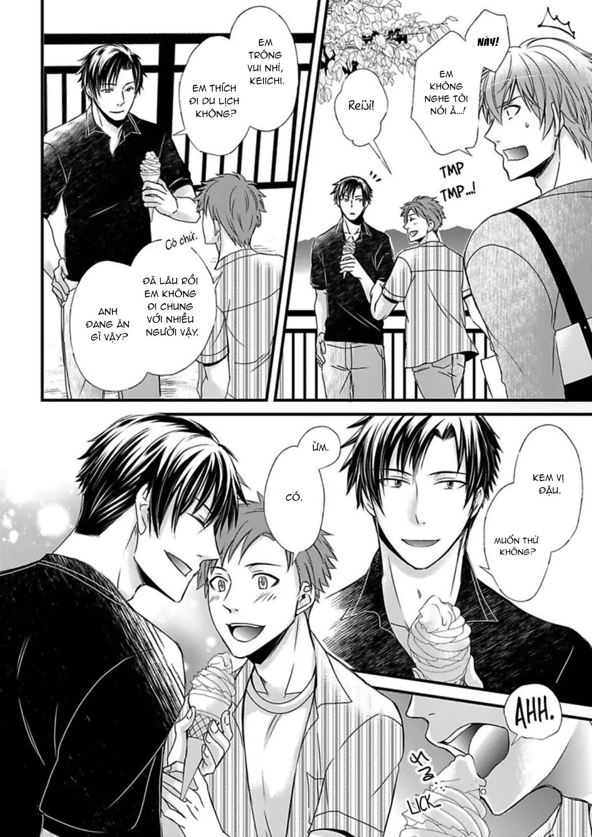 Cuộc chơi ba người của trai thẳng - Hai chàng trai đang theo đuổi tôi Chapter 9 Trang 3