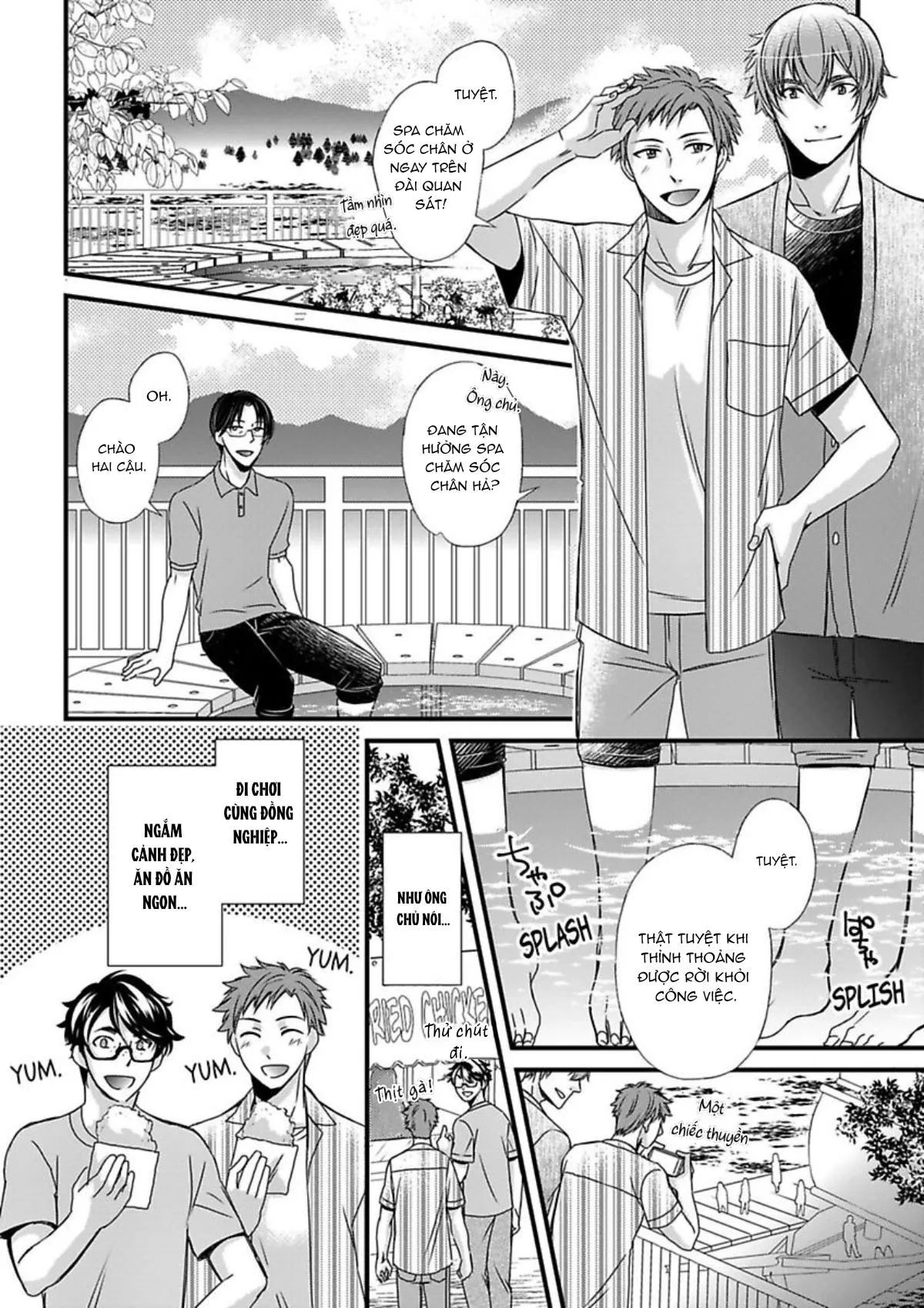 Cuộc chơi ba người của trai thẳng - Hai chàng trai đang theo đuổi tôi Chapter 9 Trang 5