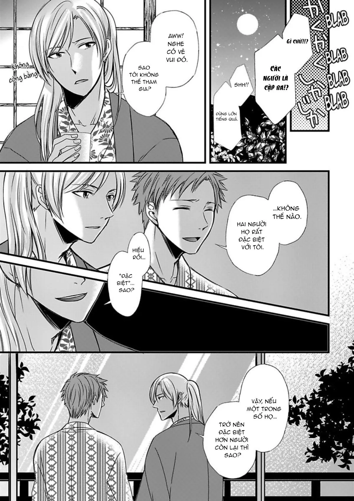 Cuộc chơi ba người của trai thẳng - Hai chàng trai đang theo đuổi tôi Chapter 9 Trang 12