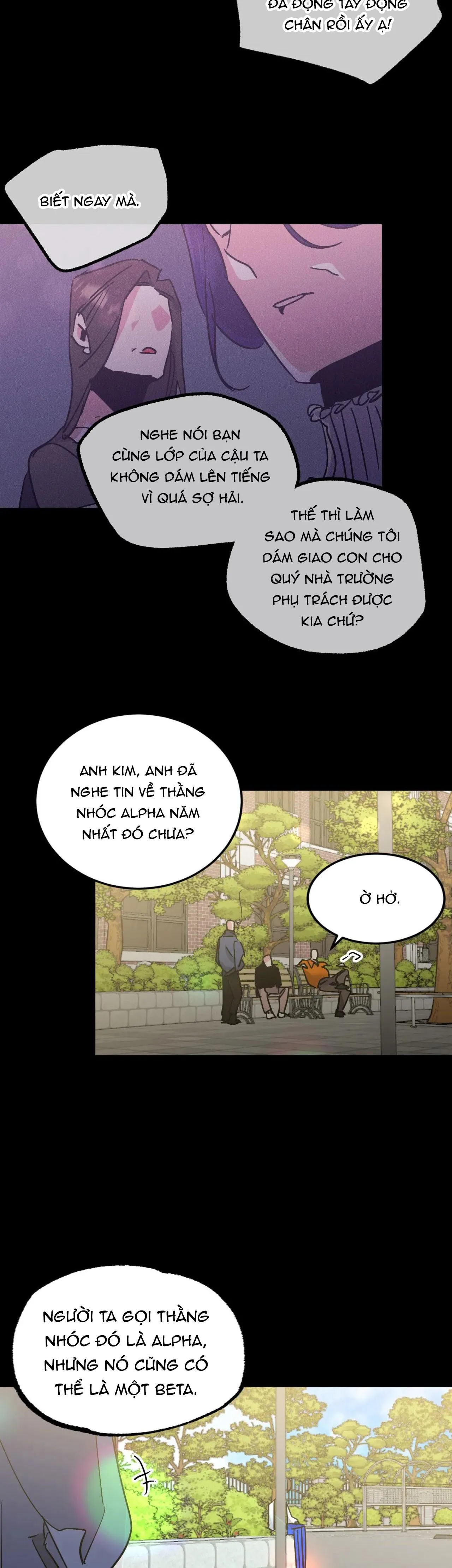 (ABO) VŨ TRỤ NƠI EM XUỐNG Chapter 1 Trang 8