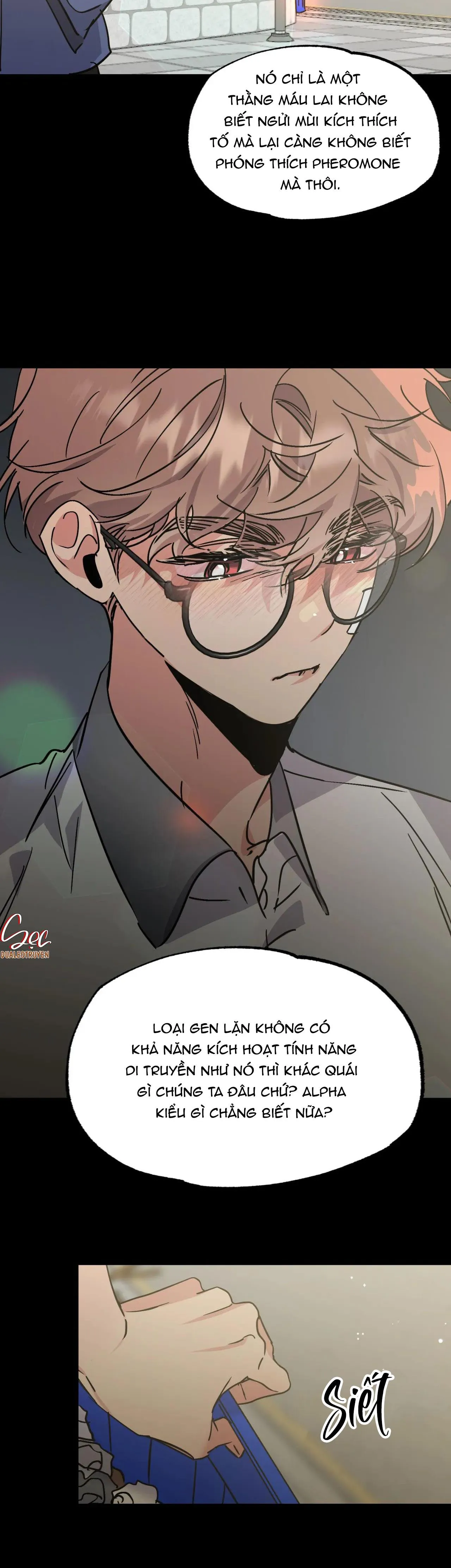 (ABO) VŨ TRỤ NƠI EM XUỐNG Chapter 1 Trang 9