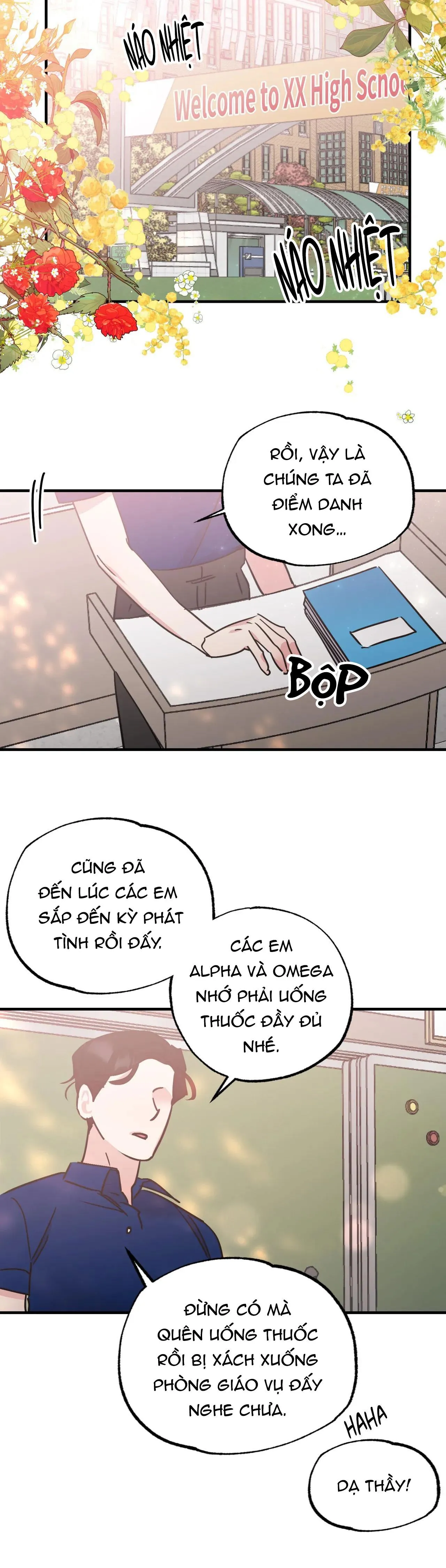 (ABO) VŨ TRỤ NƠI EM XUỐNG Chapter 1 Trang 12