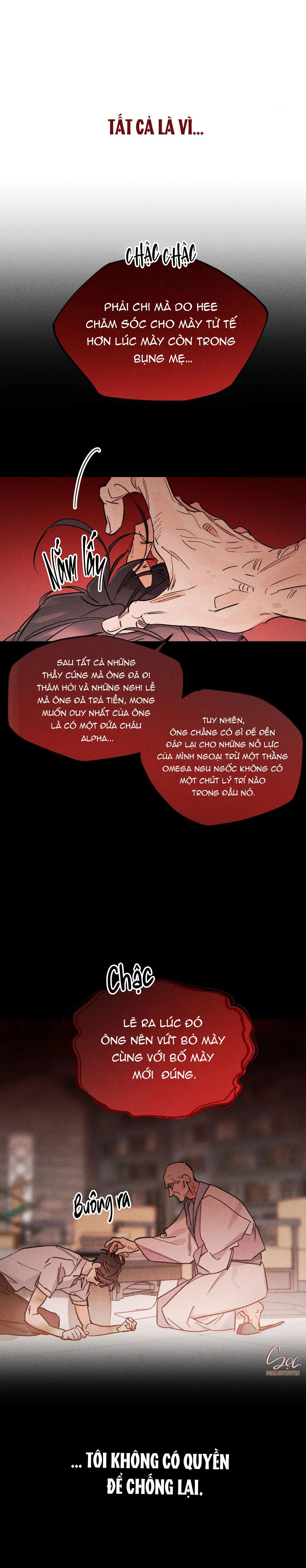 (ABO) VŨ TRỤ NƠI EM XUỐNG Chapter 16 Trang 10