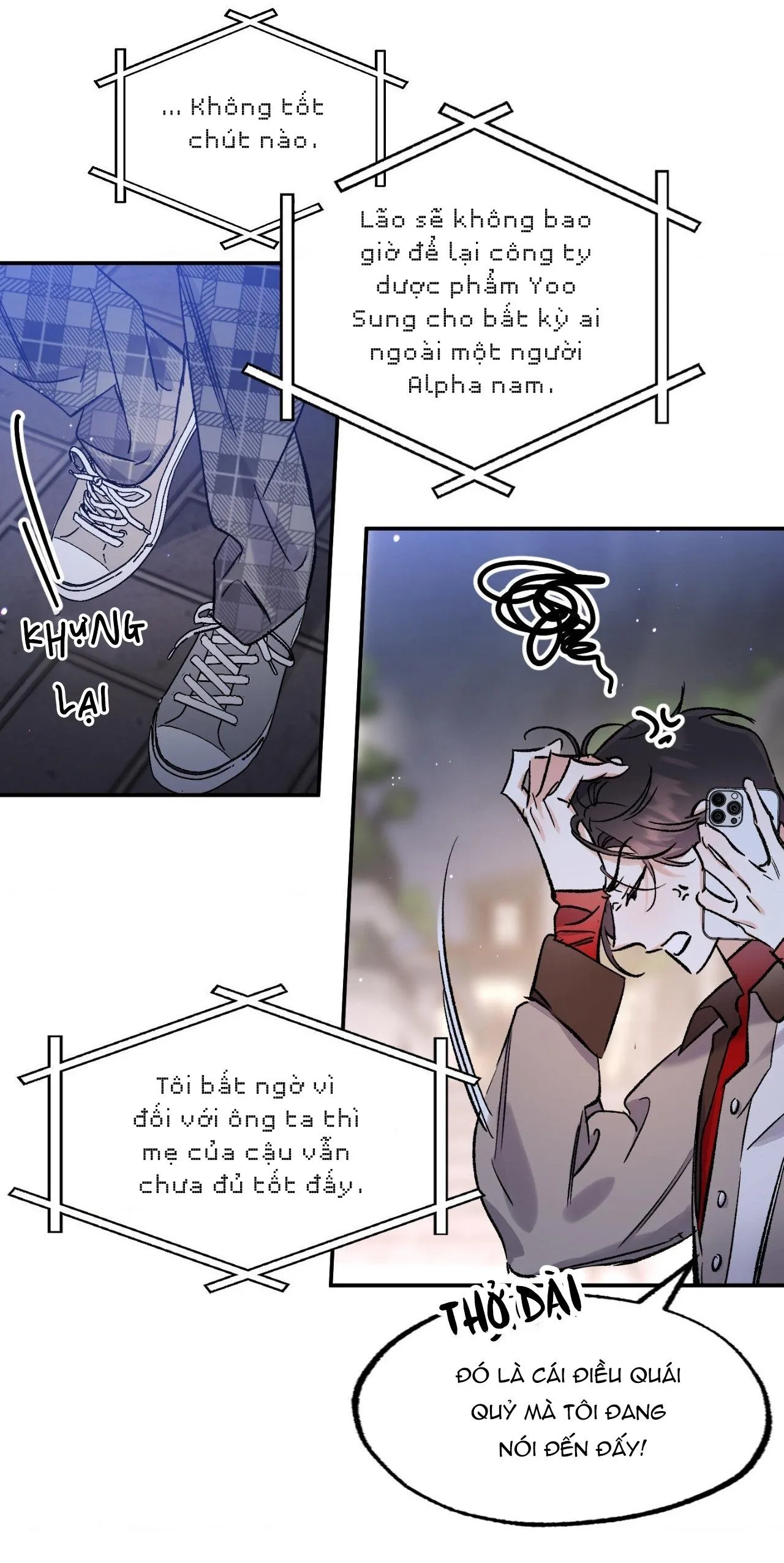 (ABO) VŨ TRỤ NƠI EM XUỐNG Chapter 17 Trang 32