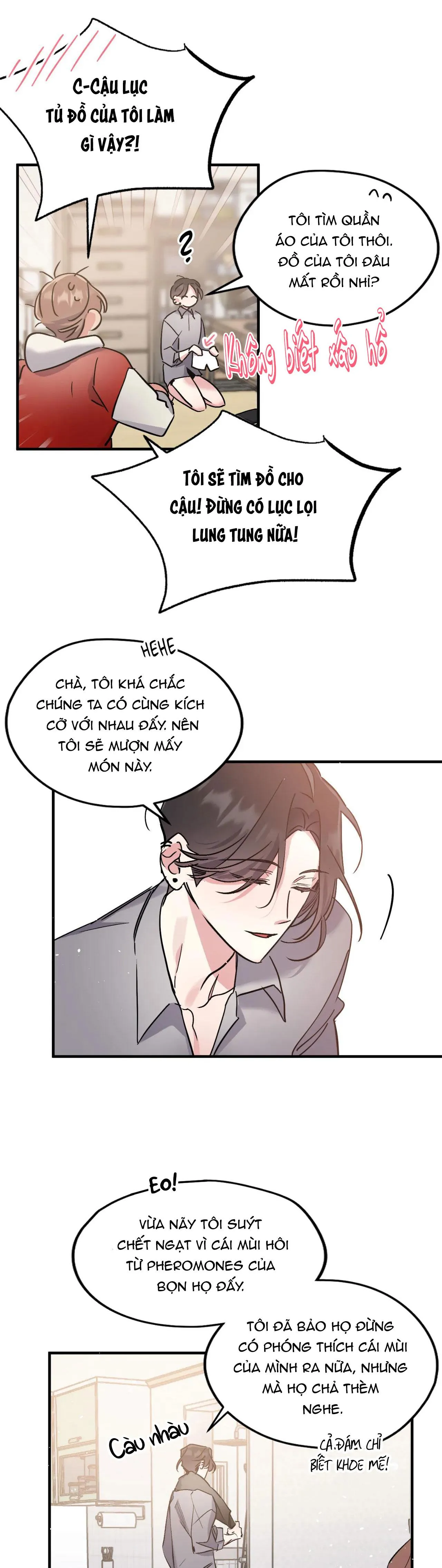 (ABO) VŨ TRỤ NƠI EM XUỐNG Chapter 3 Trang 16