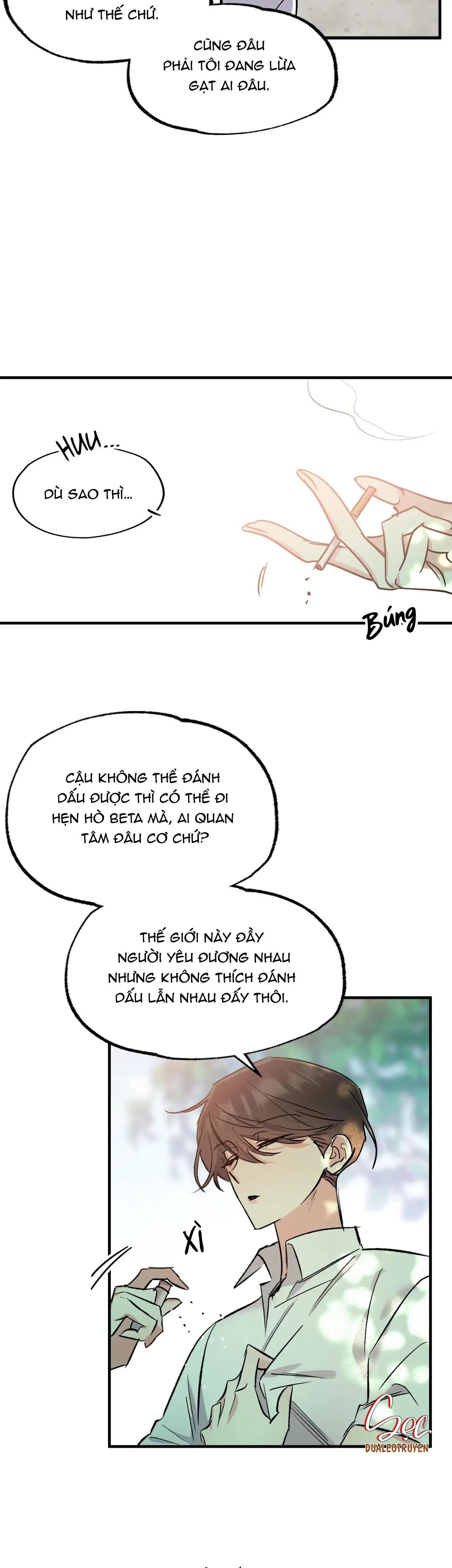 (ABO) VŨ TRỤ NƠI EM XUỐNG Chapter 4 Trang 9