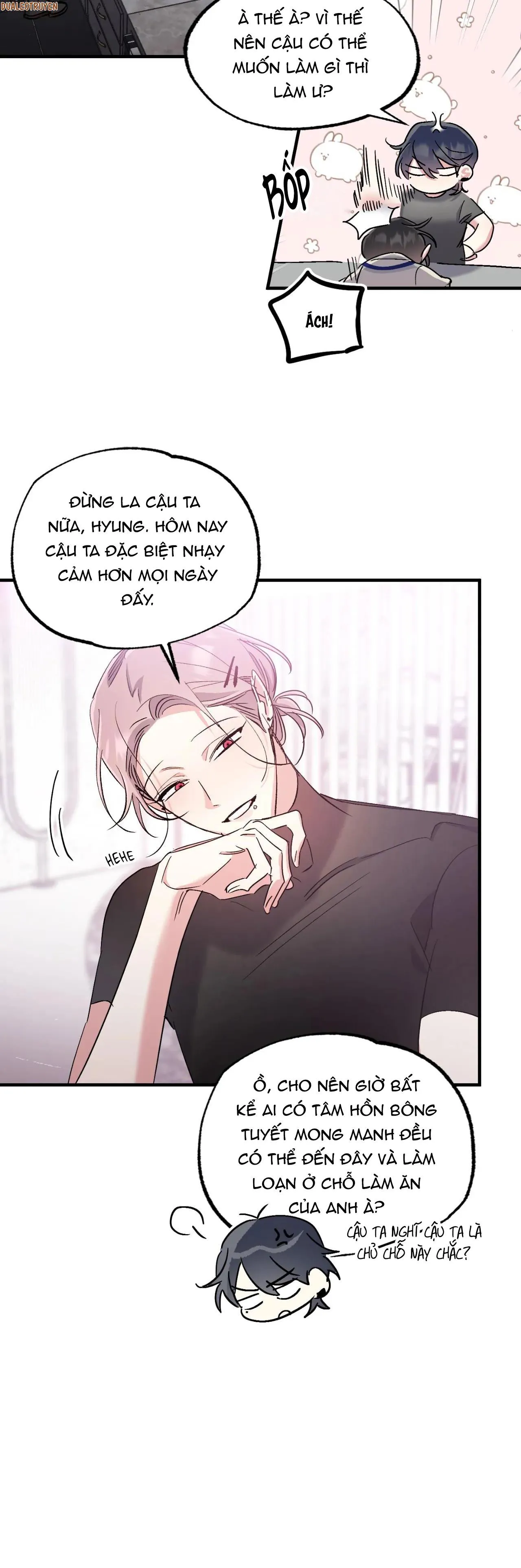 (ABO) VŨ TRỤ NƠI EM XUỐNG Chapter 6 Trang 4