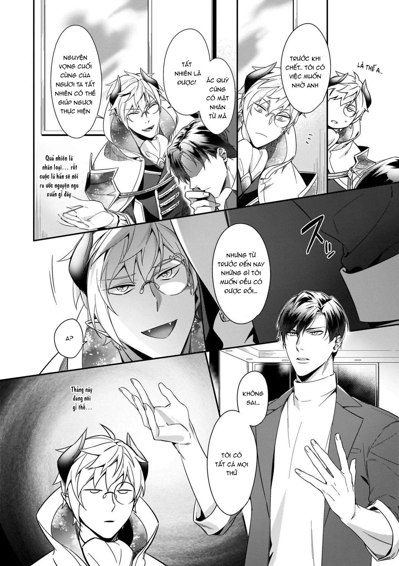 Ác ma đọa lạc trong khoái cảm Chapter 1 Trang 10