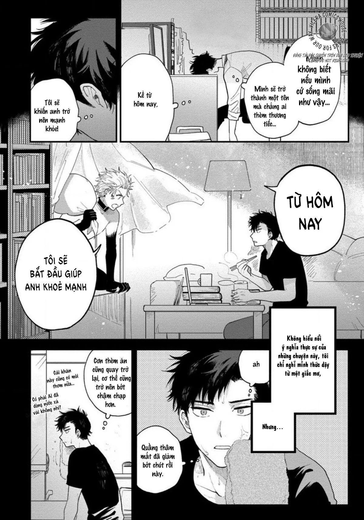 Ác Ma Không Thể Làm Công Việc Của Cậu Ấy Chapter 3 Trang 3