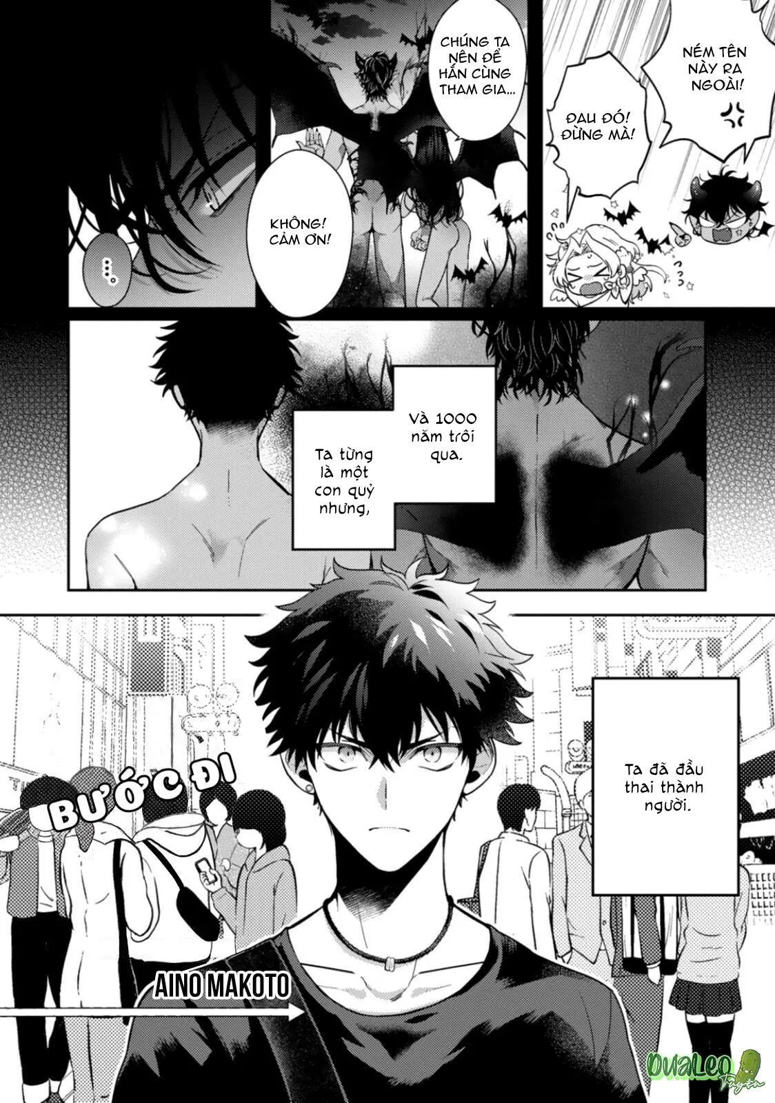 Ác quỷ không muốn sống nơi thiên đường! Chapter 1 Trang 4