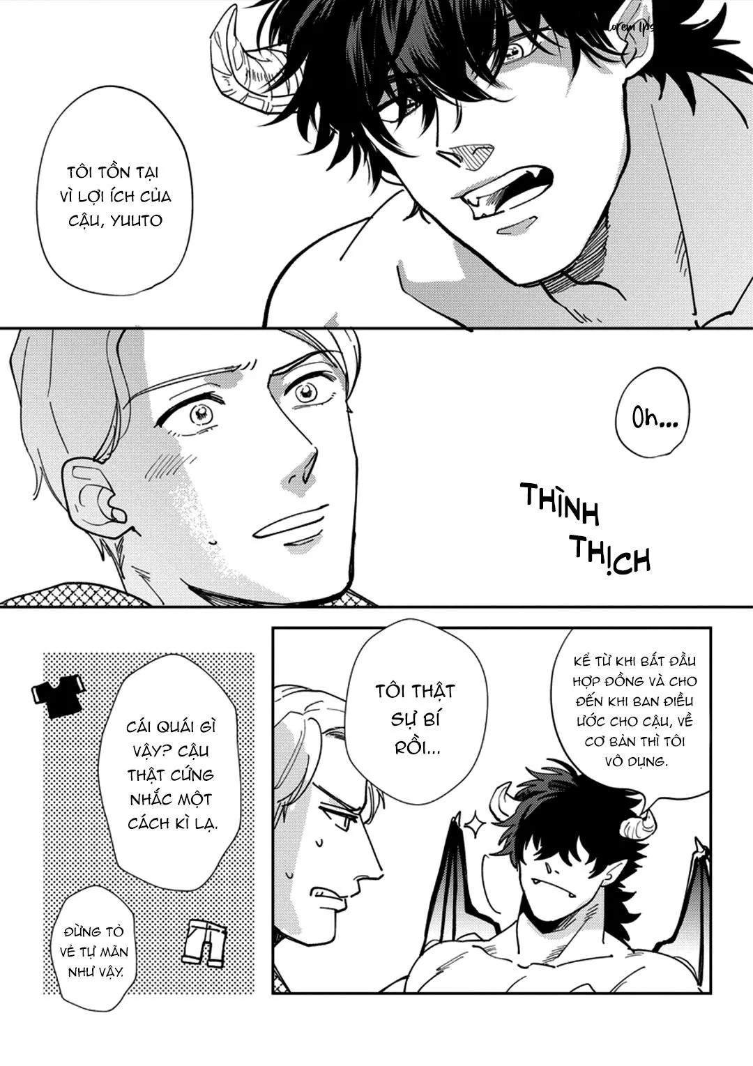Ác quỷ trong giấc mơ của cậu Chapter 1 Trang 12