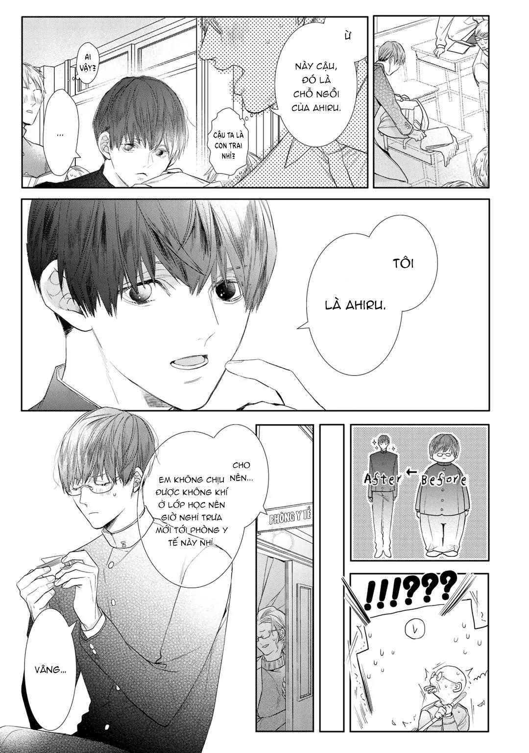 Ahiru không hề biết điều đó Chapter 3 Trang 3