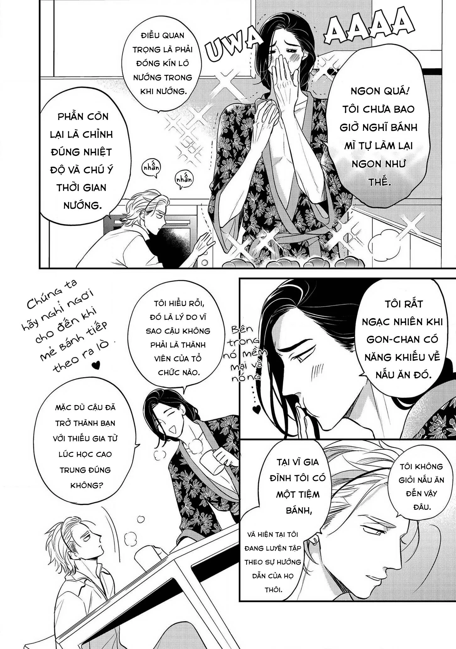 Ai ga aru kara Osu! Chapter 3 Trang 10