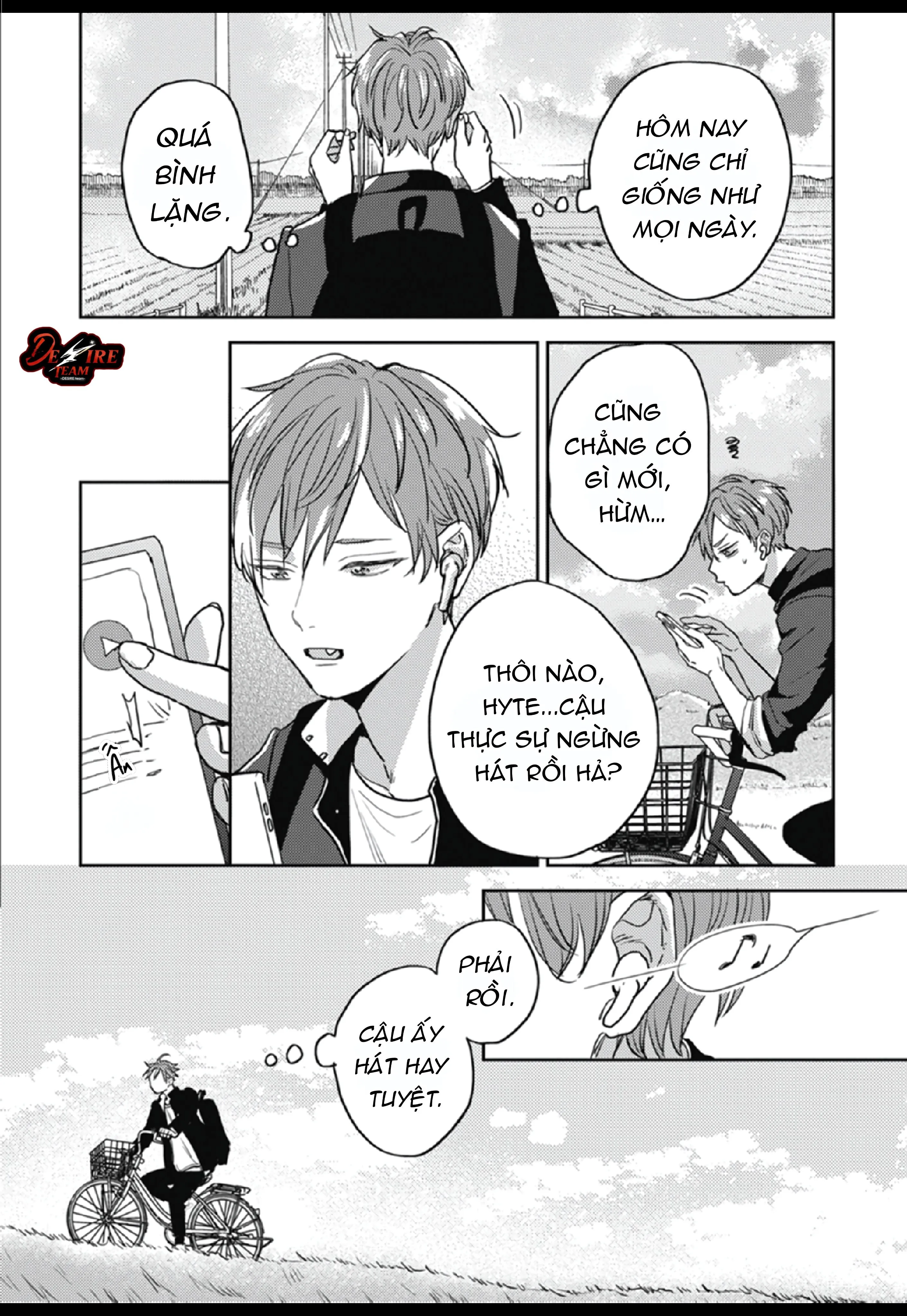 [END] Âm thanh 100dB tràn đầy cảm xúc gửi đến cậu Chapter 1 Trang 12