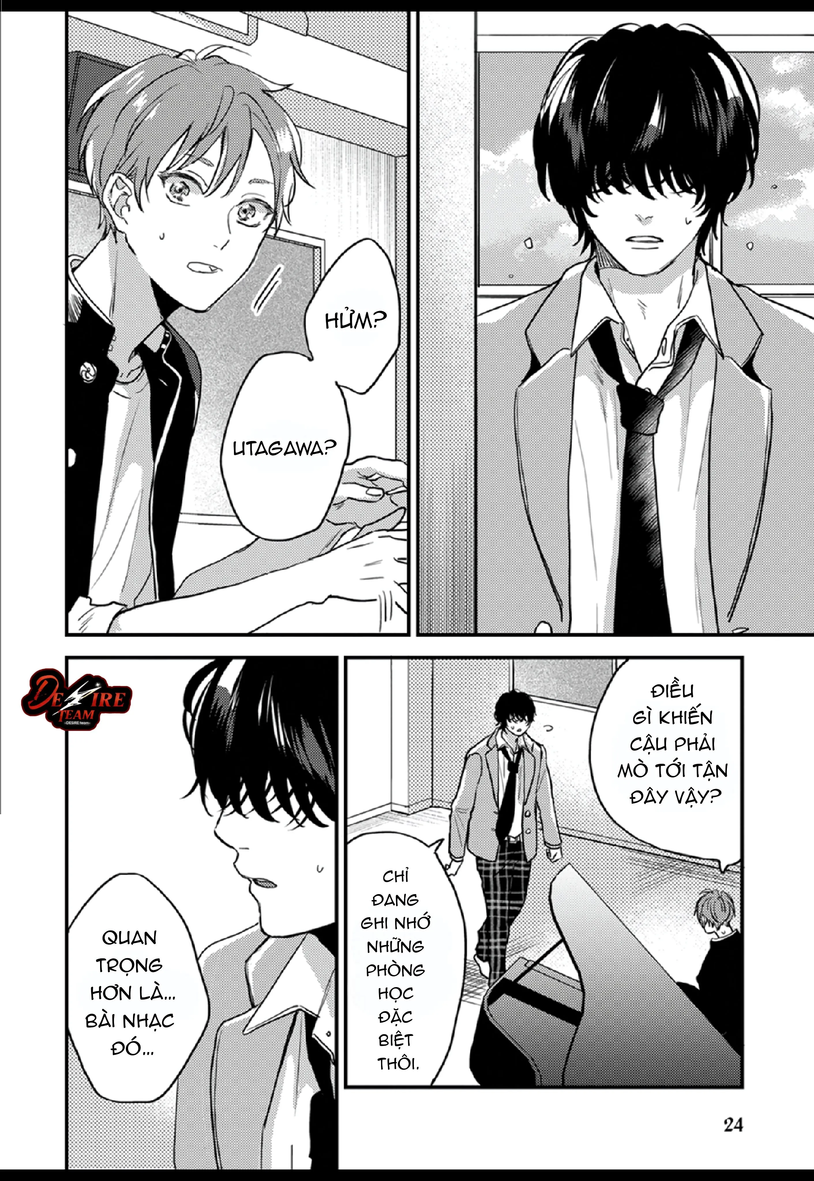 [END] Âm thanh 100dB tràn đầy cảm xúc gửi đến cậu Chapter 1 Trang 27