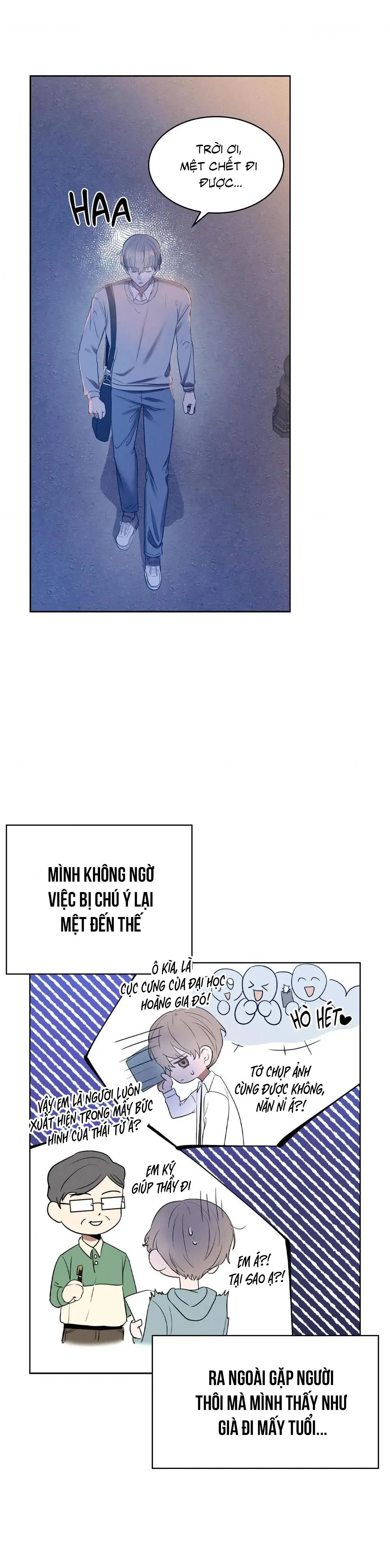 Âm Vọng Trong Không Trung Chapter 3 Trang 22