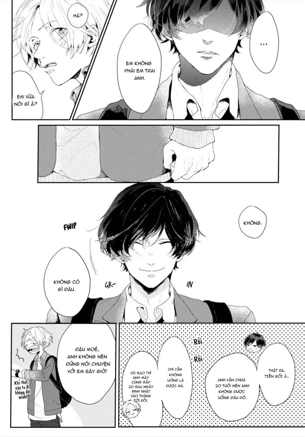 Amaikoe wa Saidai Volume de Chapter 1 Trang 11