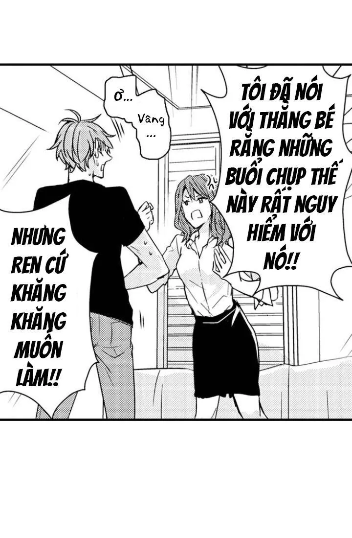 Ẩn sâu bên trong, Ren là một người phụ nữ.(Ren-kun wa Muitara Onna no Ko) Chapter 11 Trang 32