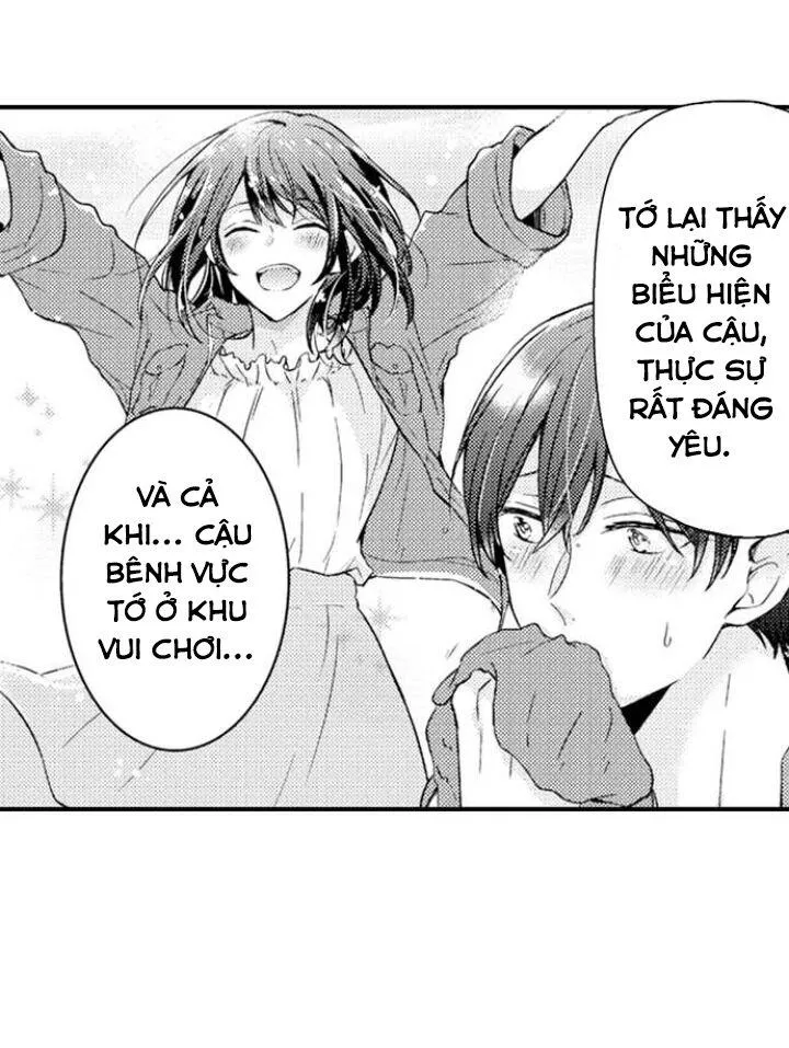 Ẩn sâu bên trong, Ren là một người phụ nữ.(Ren-kun wa Muitara Onna no Ko) Chapter 16 Trang 32