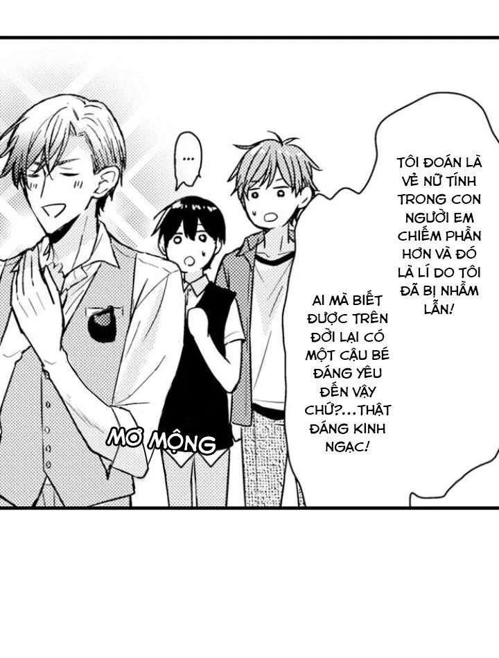 Ẩn sâu bên trong, Ren là một người phụ nữ.(Ren-kun wa Muitara Onna no Ko) Chapter 21 Trang 33