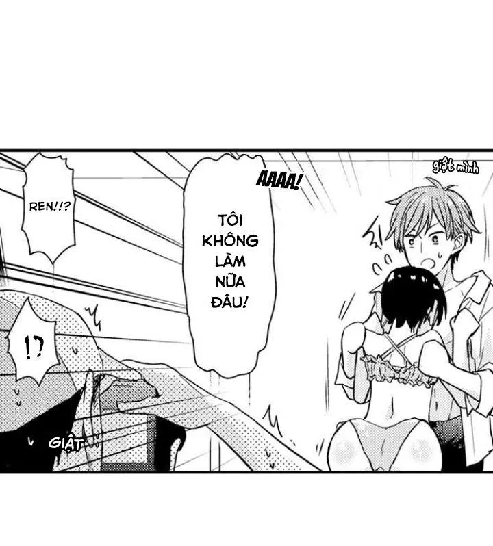 Ẩn sâu bên trong, Ren là một người phụ nữ.(Ren-kun wa Muitara Onna no Ko) Chapter 22 Trang 9