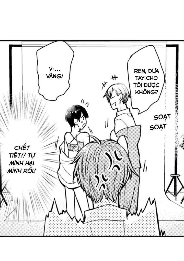 Ẩn sâu bên trong, Ren là một người phụ nữ.(Ren-kun wa Muitara Onna no Ko) Chapter 22 Trang 32