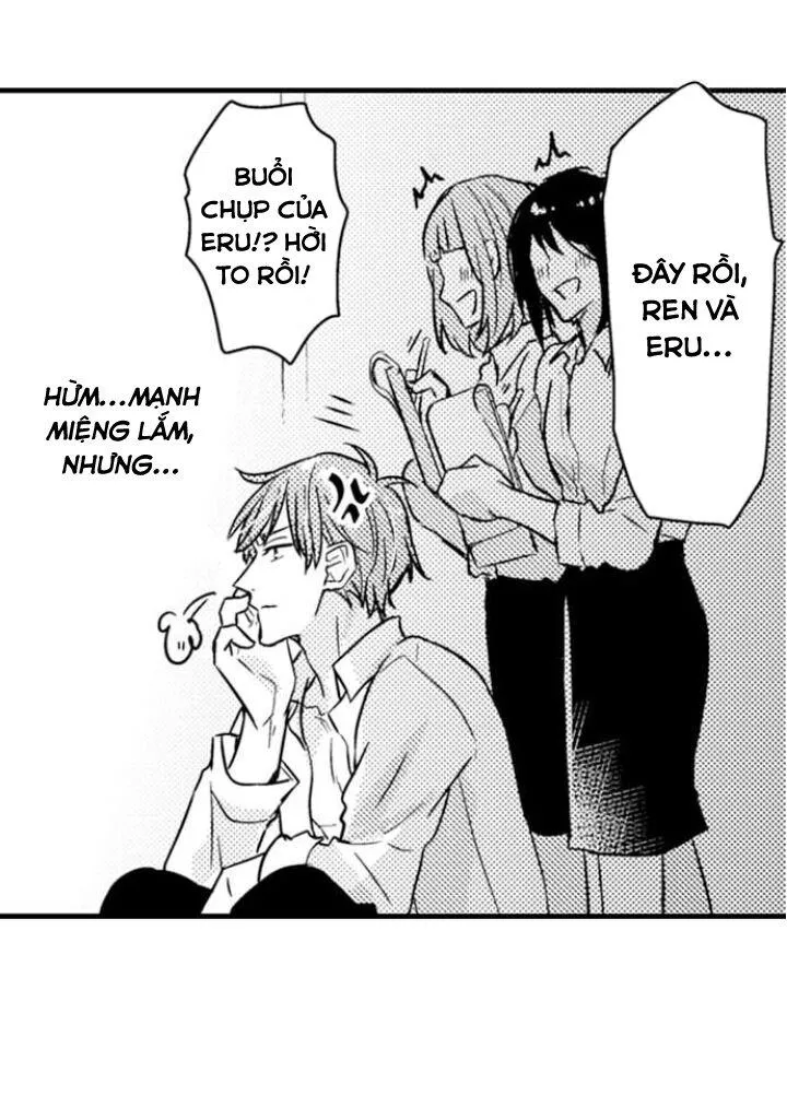 Ẩn sâu bên trong, Ren là một người phụ nữ.(Ren-kun wa Muitara Onna no Ko) Chapter 22 Trang 33
