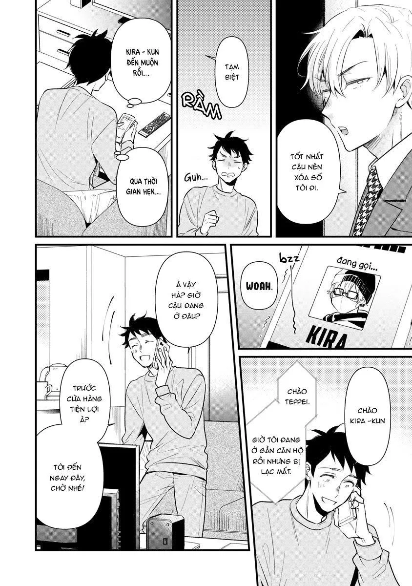 Anh chàng dễ thương tôi gặp qua app là một Idol Chapter 2 Trang 5